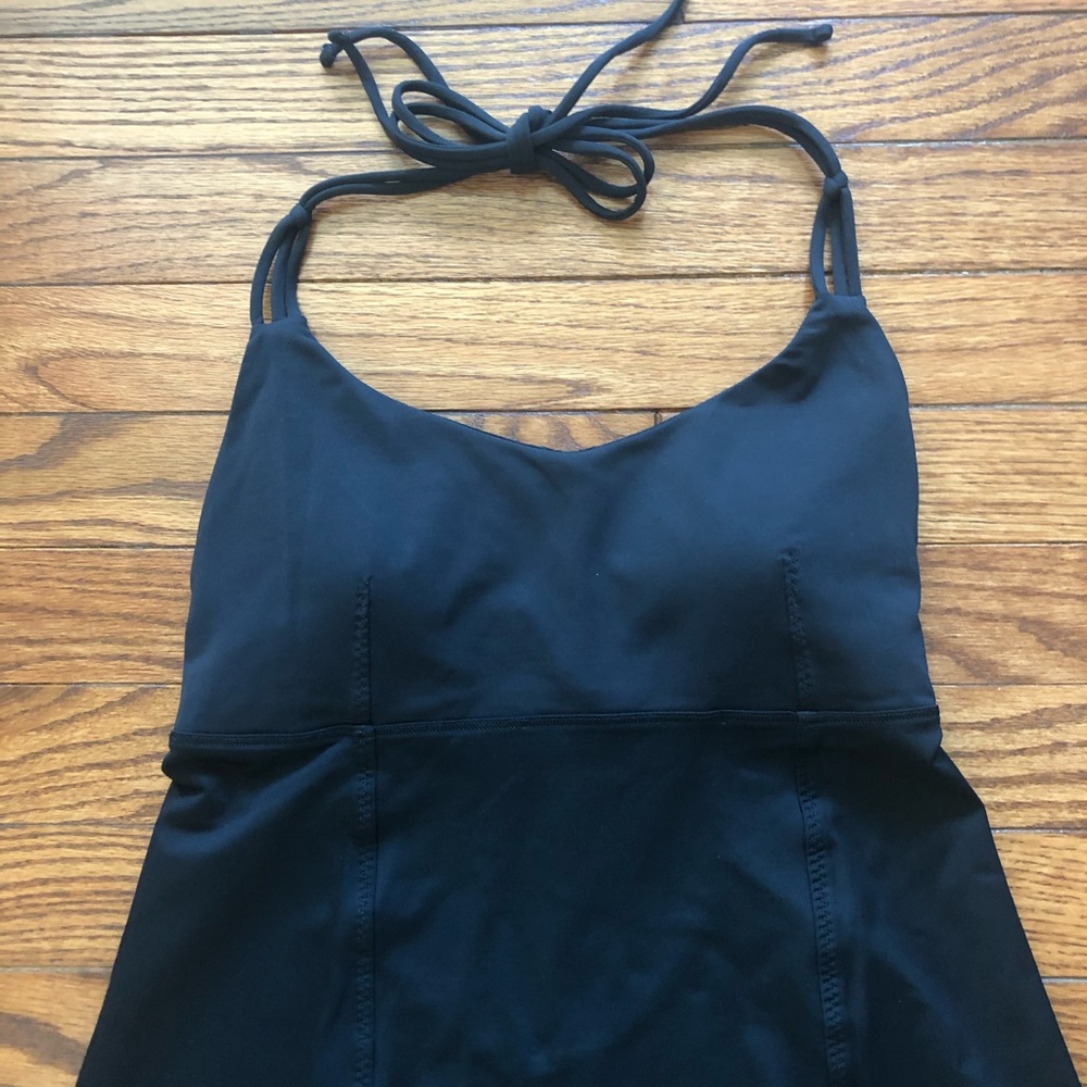 lululemon athletica Black Halter Tank Top